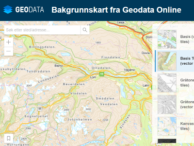 Bakgrunnskart