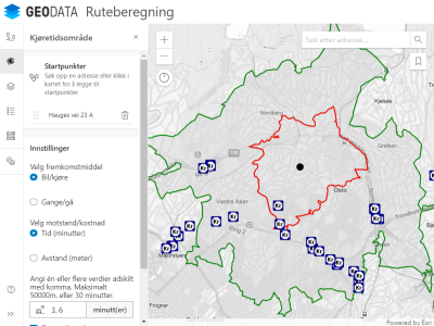Ruteberegning